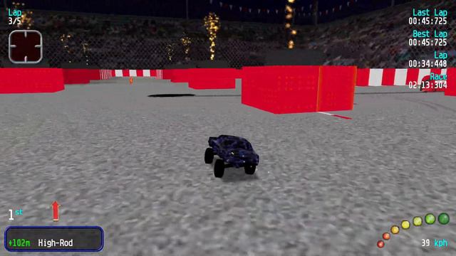 Showdown Lego by Xtreme. Length 485m. 5 Laps. 16 cars. Car Show-Off. смотреть онлайн