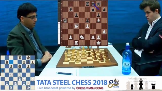 LEAGUE OF LEGENDS!! Viswanathan Anand Vs Magnus Carlsen || Tata Chess 2018 смотреть онлайн