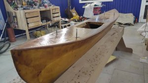 Аутригер(противовес) для каноэ 1 часть.