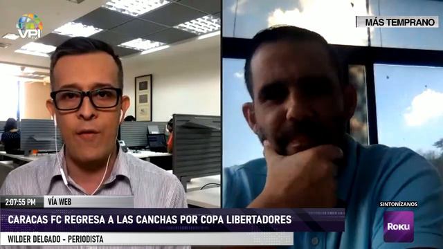 Caracas FC regresa a las canchas por copa libertadores - VPItv смотреть онлайн