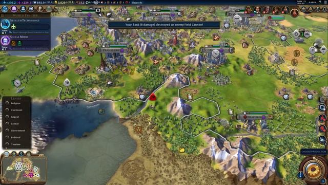 Civilization 6 - St. Petersburg Falls! смотреть онлайн