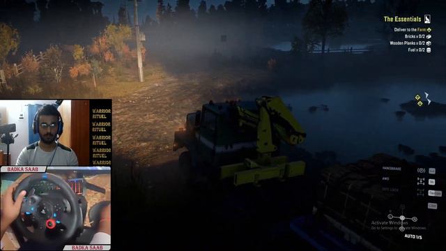Snow Runner Gameplay | On the way to Smithville Dam | Part 3, #6 | Road to 2K @LogitechG смотреть онлайн
