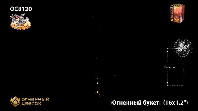 Салют “Огненный букет” 1.2″х16, арт. ОС8120
Салютыч смотреть онлайн