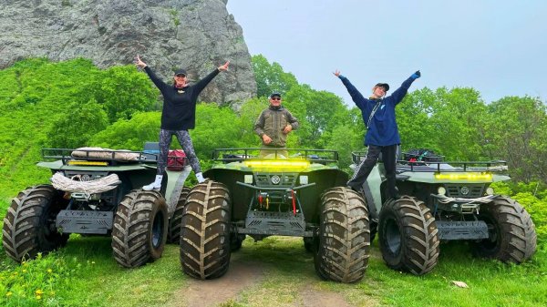 Квадро-туры по Камчатке на уникальных Квадромонстрах. https://kvadrokam.ru