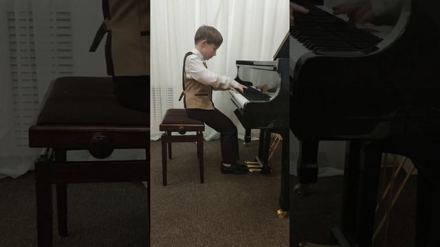 Баранов Данила ( 9 лет) С.Прокофьев " Марш" смотреть онлайн