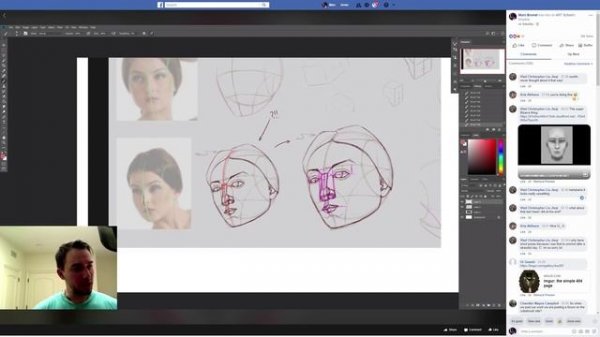 Marc Brunet ART School - Weekly Stream Episode 1
