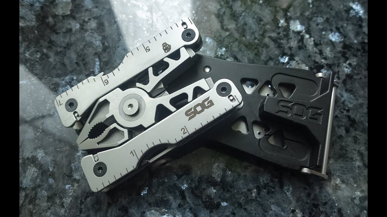 Мультитул в ремень - SOG Sync II. смотреть онлайн