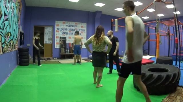 НаРодная ГимнАсТиКа 411-3 в Клубе Воздушно-Силовой Атлетики. СКК "Вместе" смотреть онлайн