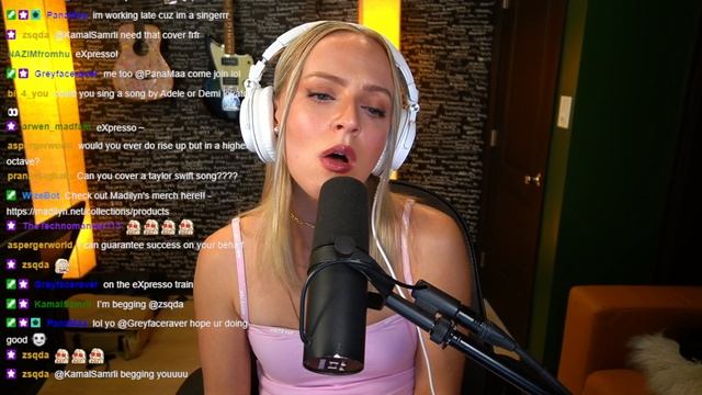🇺🇸 🎤👩🏼🔊 2024 09 27 SINGING FROM MY MOUTH HOLE [Madilyn Bailey] (Twitch Stream) смотреть онлайн