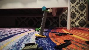 жд переезд из лего