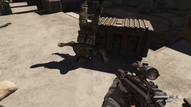 Call of Duty Ghosts - Federation Headstand (PS4 Footage) смотреть онлайн