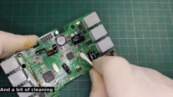 Lego NXT repair : part 4, bad cap