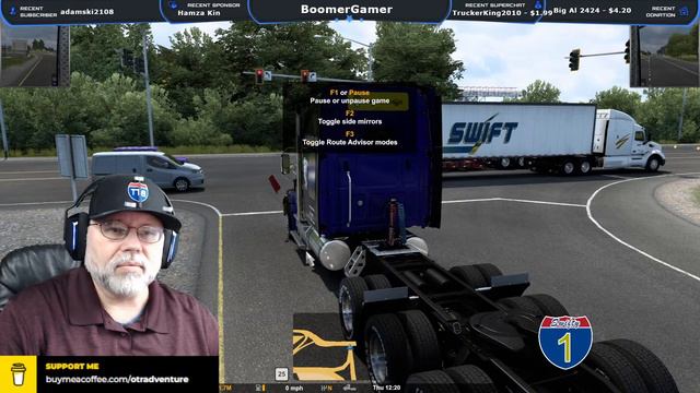 American Truck Simulator WS 49x Power Hood Heavy Haul Live Stream смотреть онлайн