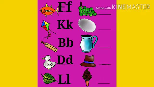 Write the first letter of the picture/for kindergarten/Kids Special Learning смотреть онлайн