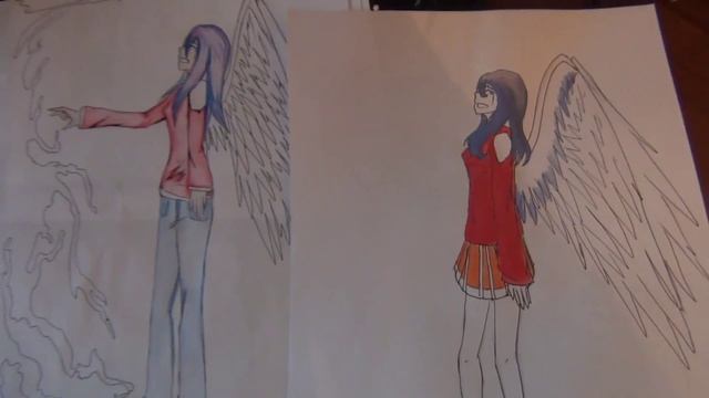 Тетрадь анимешника :3 мои аниме рисунки Лист № 2 смотреть онлайн