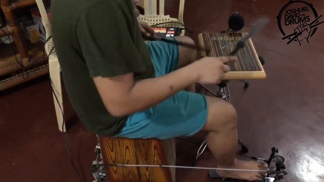 Cool Kajon Drum set Idea! (Demo With Music) | Joshuel David ON-DRUMS! смотреть онлайн