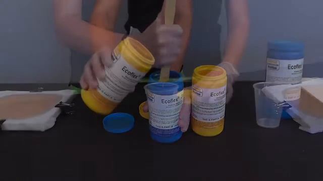 Имитатор кожи для накладывания швов. Силикон Ecoflex 00-30 смотреть онлайн