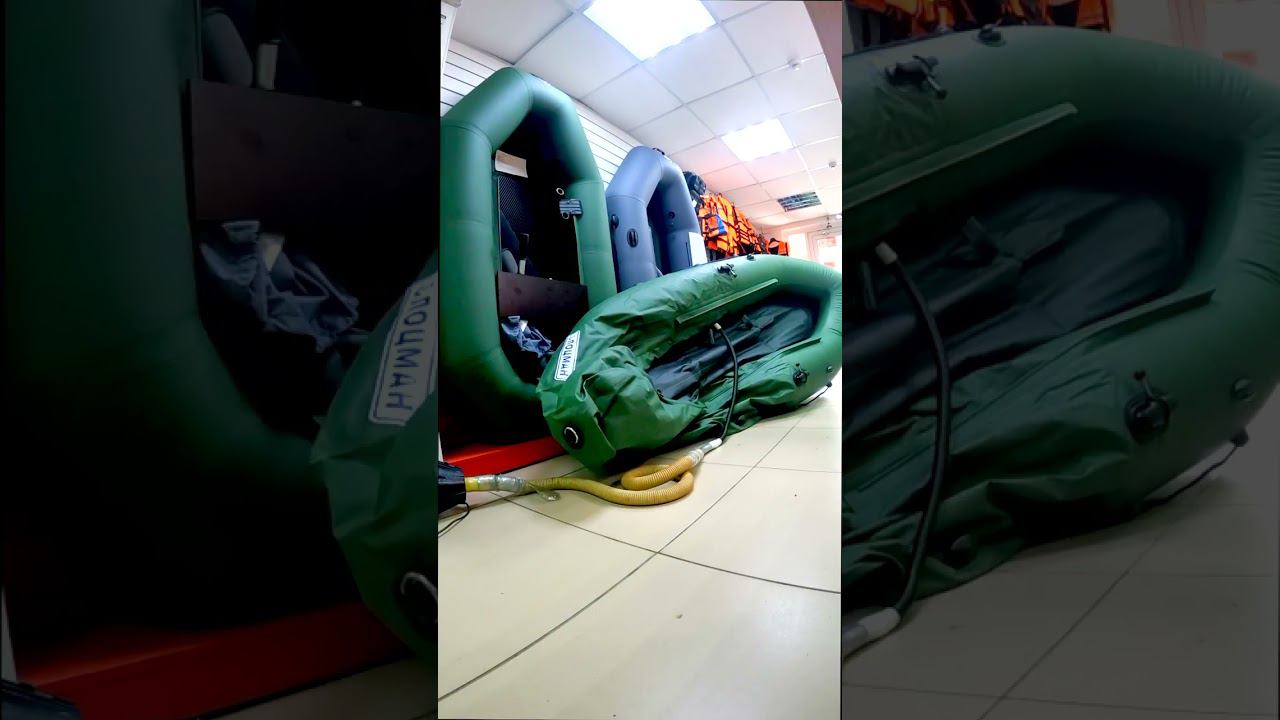 Турист 320 - Гребная лодка, готовая к сплавам! смотреть онлайн