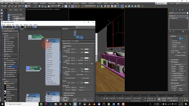 3D Tutorial | Modeling And Postproduction Of Bathroom In 3ds Max