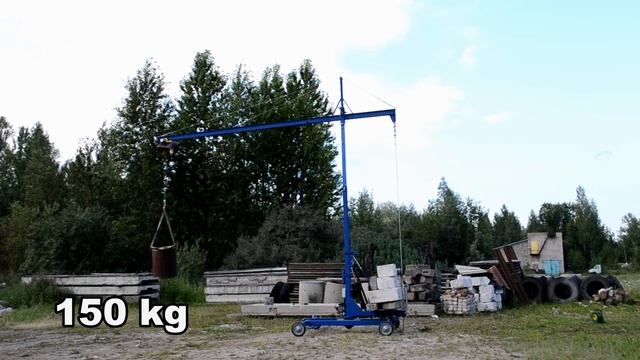 Мини-кран для газоблоков смотреть онлайн