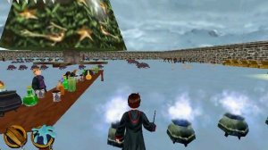 Прохождение Гарри Поттер и Тайная Комната. Новый год