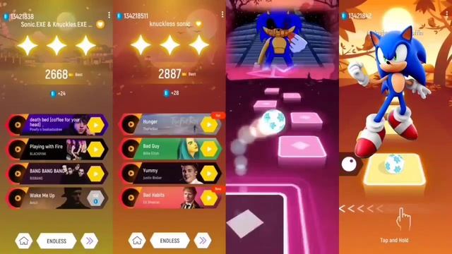 Sonic Exe 🆚 Sonic love Amy Rose 🆚 Sonic Boom 🆚 Hyper Sonic | Sonic EDM Rush Gameplay смотреть онлайн