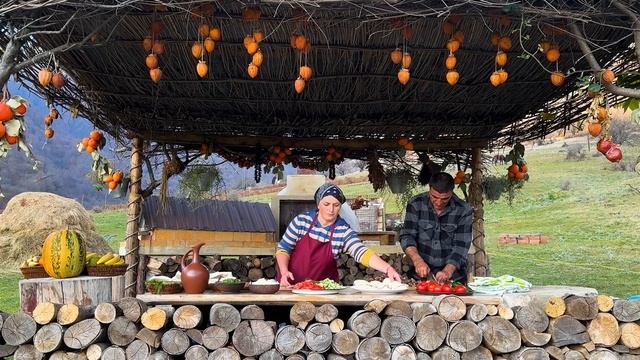 Cooking Shawarma From A Whole 100kg BULL On A Spit! A Grand Dish For All Children