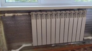 Демонтаж старого и монтаж нового радиатора центрального отопление