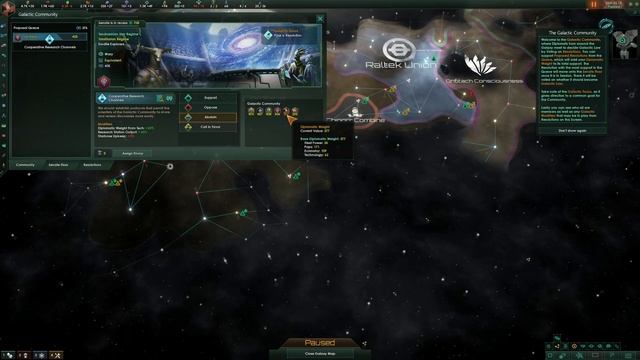 Stellaris Blind Gameplay 31 Days of December Dailies E7: The First Galactic Community! смотреть онлайн