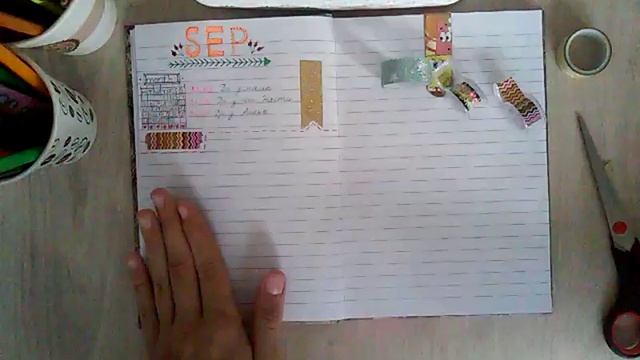 Оформление разворота в ЛД || осень