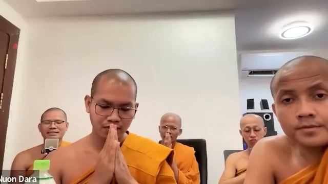Last night before departure from monkhood l Master San Sochea🍀 #sharebuddhistdharma смотреть онлайн