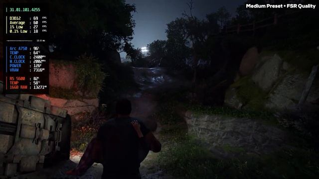 Intel Arc A750 8GB - The Last Of Us Part 1 | DX12 | All Settings + FSR | 1080P смотреть онлайн