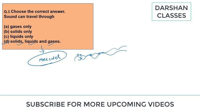 Choose the correct answer. Sound can travel through (a) gases only (b) solids only (c) liquids only смотреть онлайн