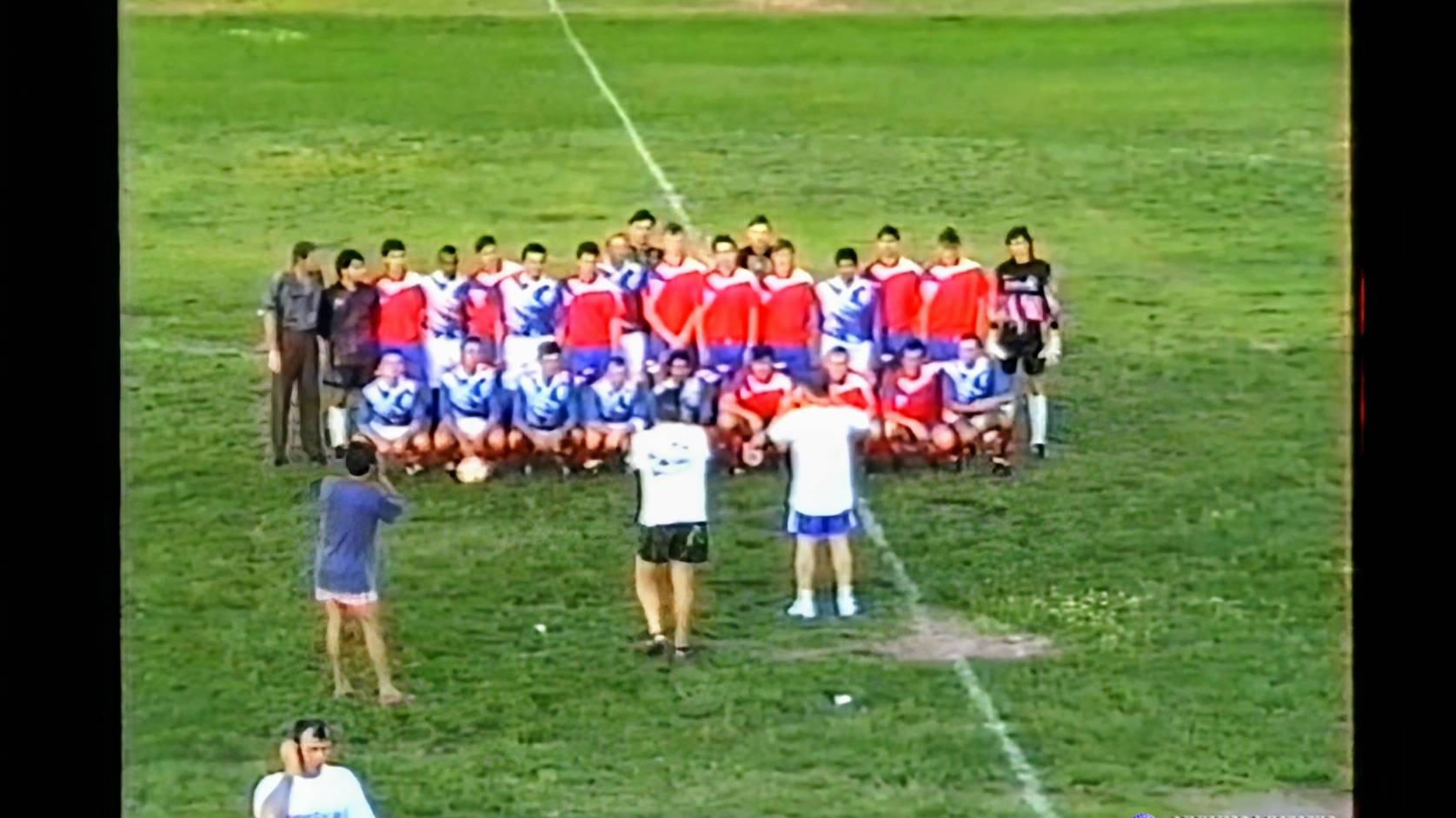 Футбольный клуб «КАМАЗ» в США. 19 июня 1994 г. Перед товарищеским матчем с командой из Лас-Вегаса