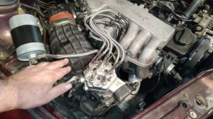 Лечение плавающих оборотов ХХ Ауди 100 С4 2.3 AAR.