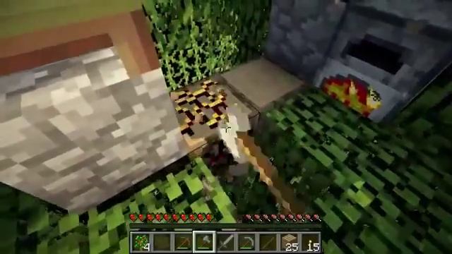 Minecraft Ultimate Tree Survival и Юзя Часть 1 Деревянный дом смотреть онлайн