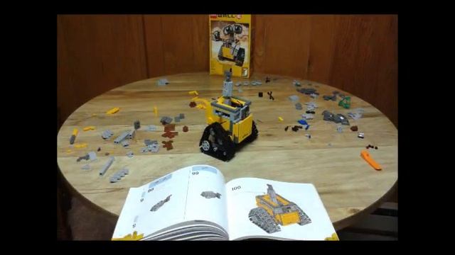LEGO Wall-E Build смотреть онлайн