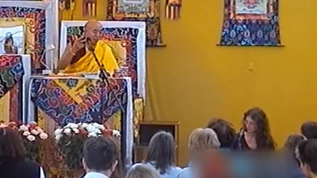 Tenga Rinpoche 1998 Baarlo: Mahamudra Ozean des Wahren Sinnes (9.Karmapa) N17 смотреть онлайн