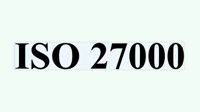 ISO 27000
