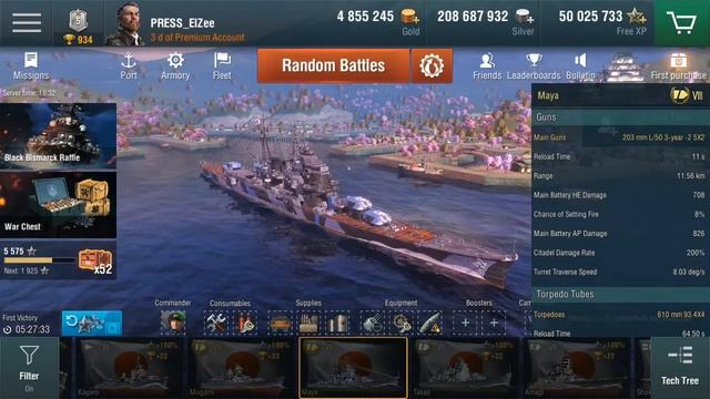 World of Warships Blitz: Maya. A First Look смотреть онлайн