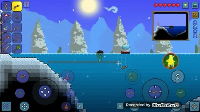 Terraria Mobile 1.3 | We found the ice / crimson biomes | Ep #3 смотреть онлайн