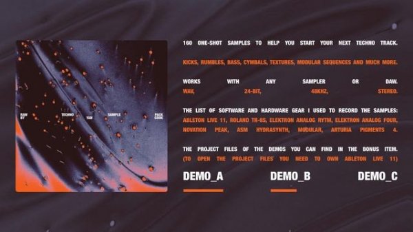 Raw Techno Sample Pack by Yan Cook (+ Project Files)