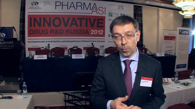 Mikhail Samsonov of R-Pharm at Innovative Drug R&D Forum 2012 смотреть онлайн