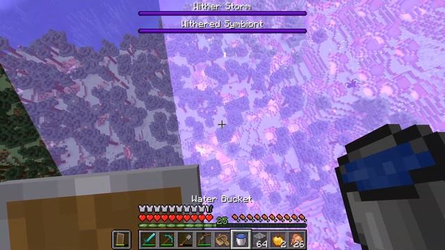 I KILLED The Witherstorm In Survival Minecraft...