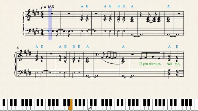 John Mayer — Last Train Home (Piano Sheet Music) смотреть онлайн
