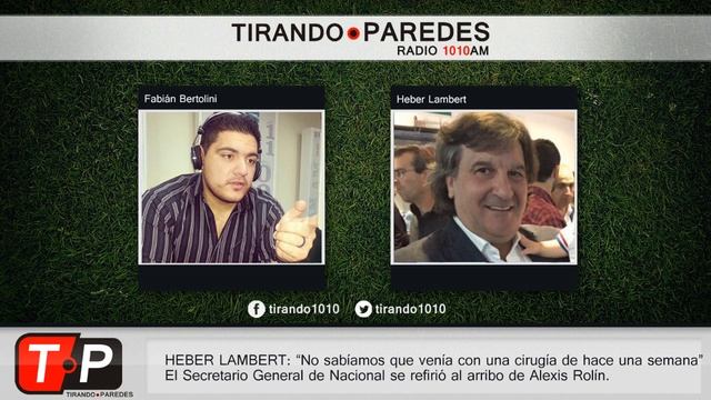 Heber Lambert sobre Alexis Rolín: "No sabíamos que venía con una cirugía de hace una semana" смотреть онлайн