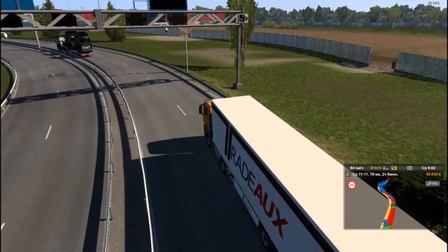 Euro Truck Simulator 2 1.49 TruckersMP смотреть онлайн