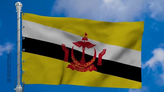 Brunei - flags and anthems смотреть онлайн