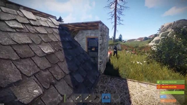 RAIDING A RICH BUNKER Base With NO DOORS!! Rust Solo Survival Gameplay Part 6 смотреть онлайн