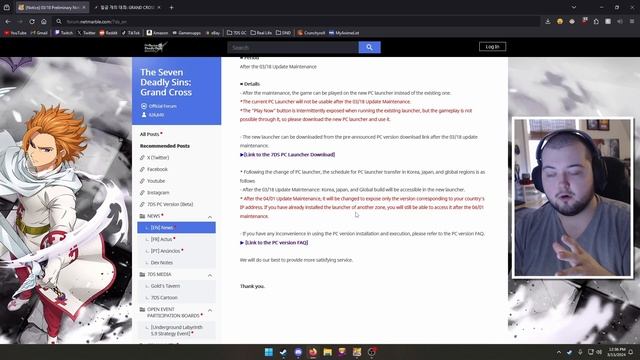 Grand Cross PC Players Do This Before The New Update! (New Launcher) смотреть онлайн